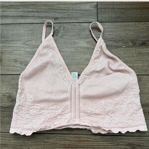 Intimately Free Peeople Pink Cara Bralette cami